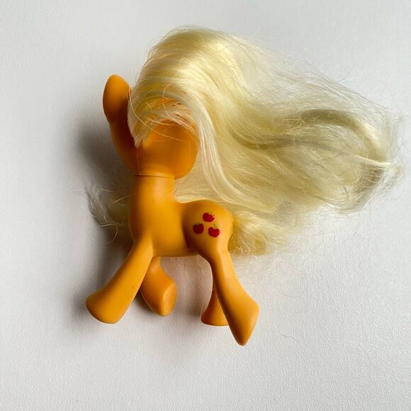 My Little Pony Apple Jack G4 3" Brushable Open Mouth Hasbro - Picture 2 of 3